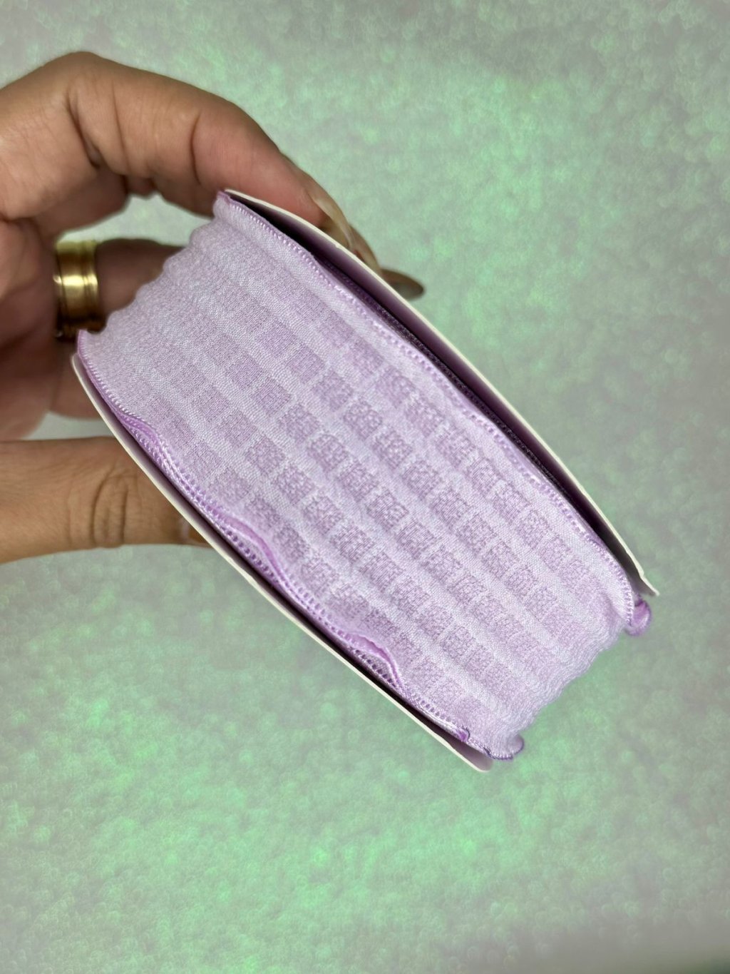 Fita Quadriculada 3D Mili Cor430-LILÁS 38mm 02mt