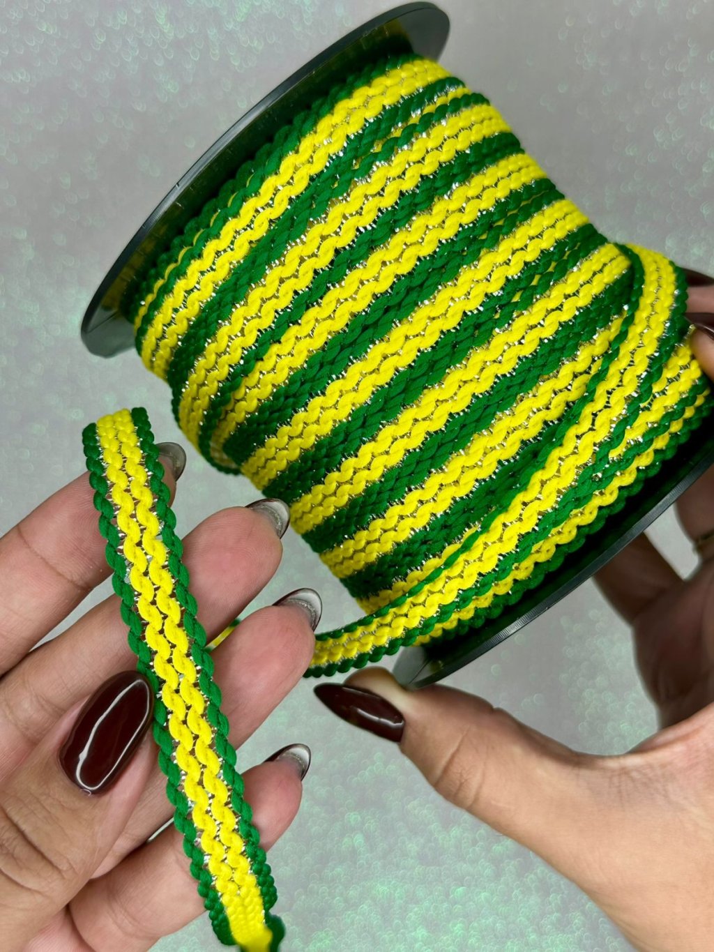 Fita Passamanaria Onda FB Mili Ref:DM150 BRASIL 13mm 05mt