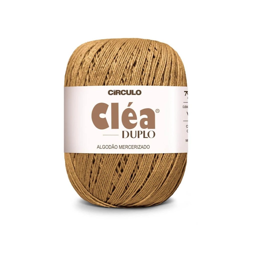 Linha Cléa Duplo Cor7076-CARAMELITO Circulo 508mt