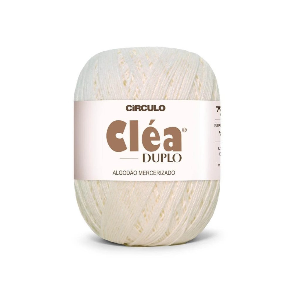 Linha Cléa Duplo Cor20-NATURAL Circulo 508mt