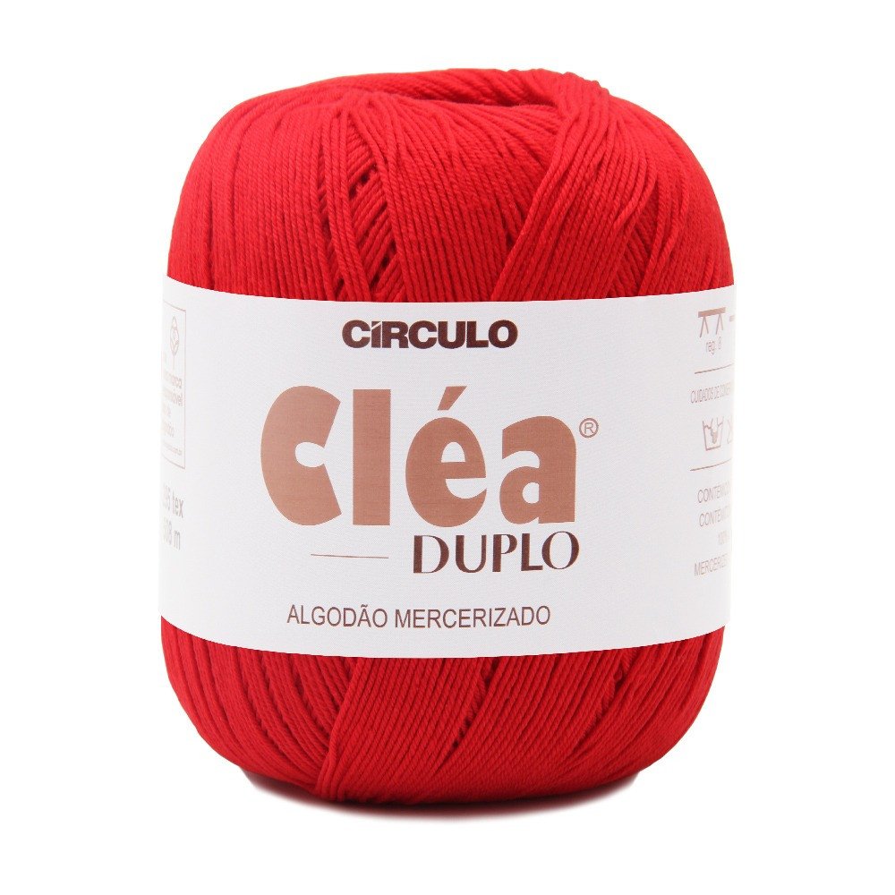 Linha Cléa Duplo Cor3402-VERMELHO CIRCULO Circulo 508mt