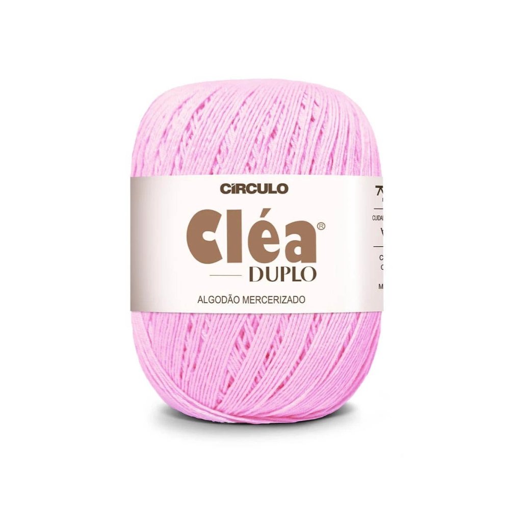 Linha Cléa Duplo Cor3526-ROSA CANDY Circulo 508mt