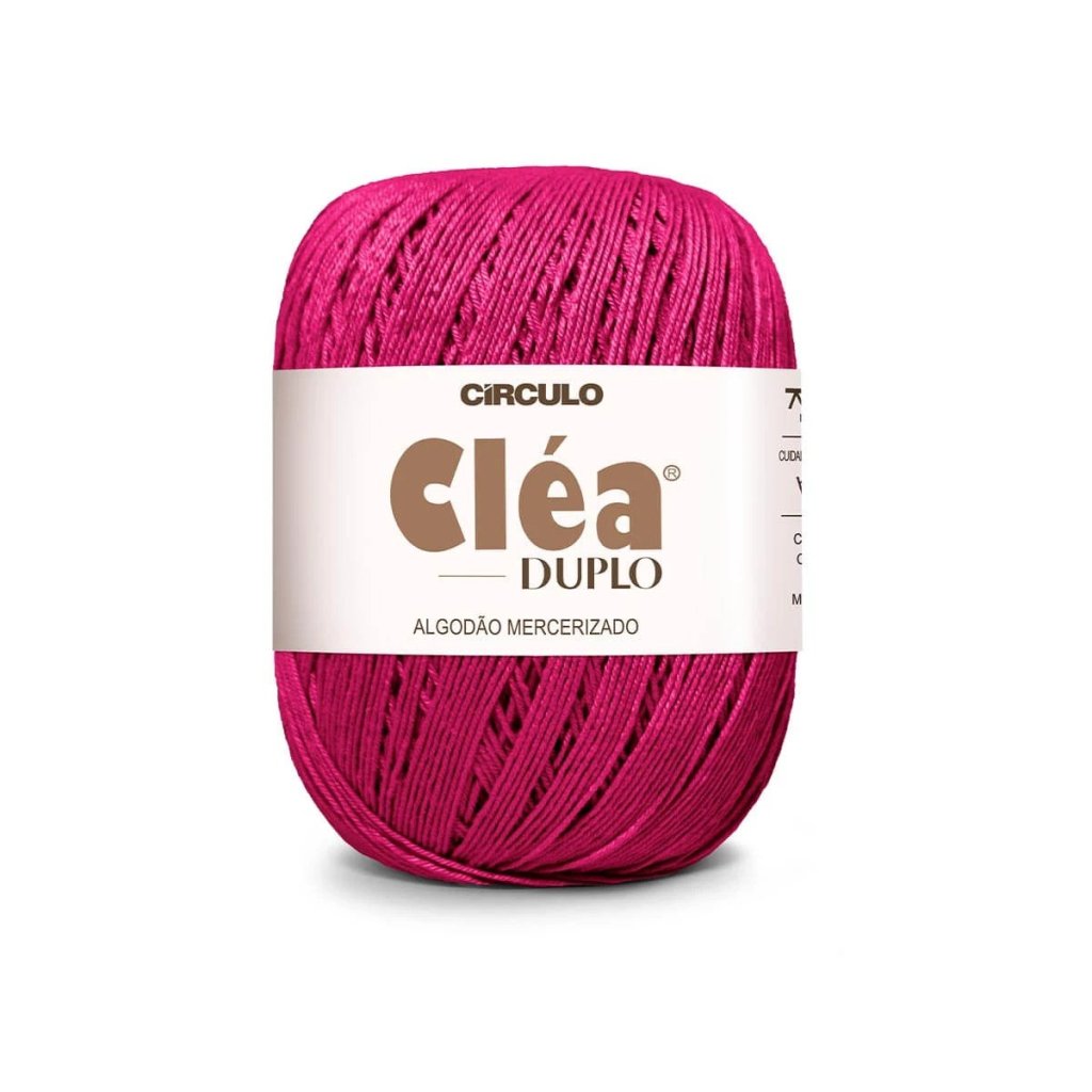 Linha Cléa Duplo Cor3754-ROSA PINK Circulo 508mt