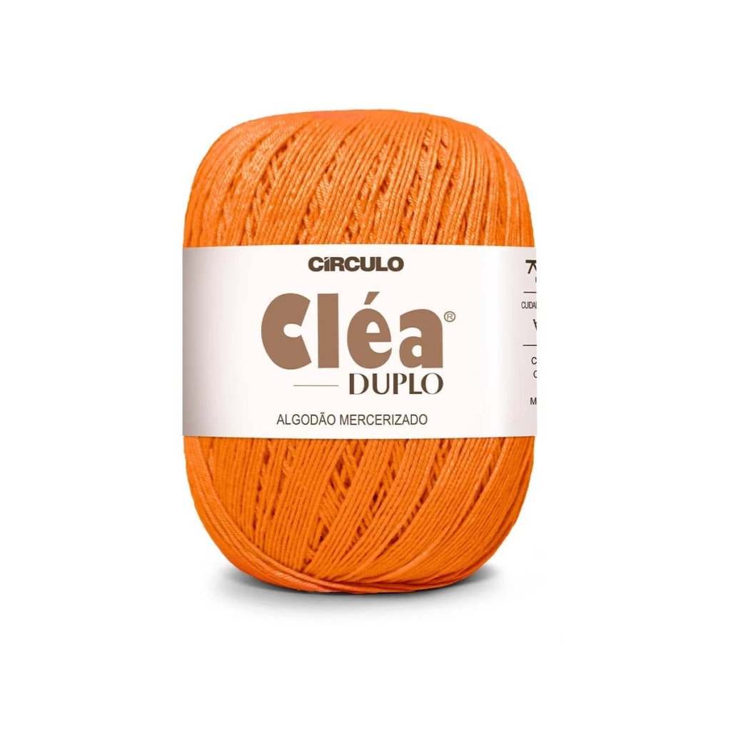  Linha Cléa Duplo Cor4456-LARANJA Circulo 508mt