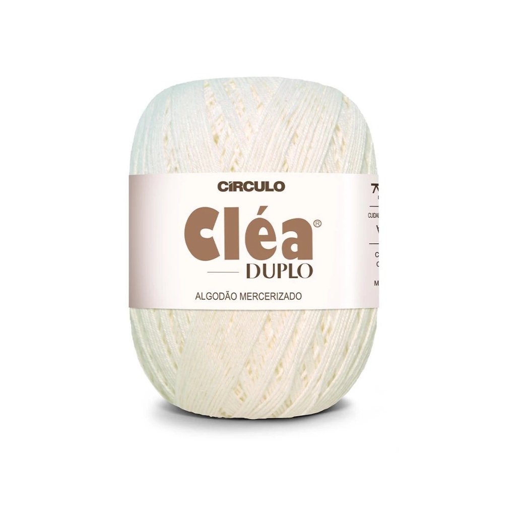 Linha Cléa Duplo Cor8176-OFFWHITE Circulo 508mt