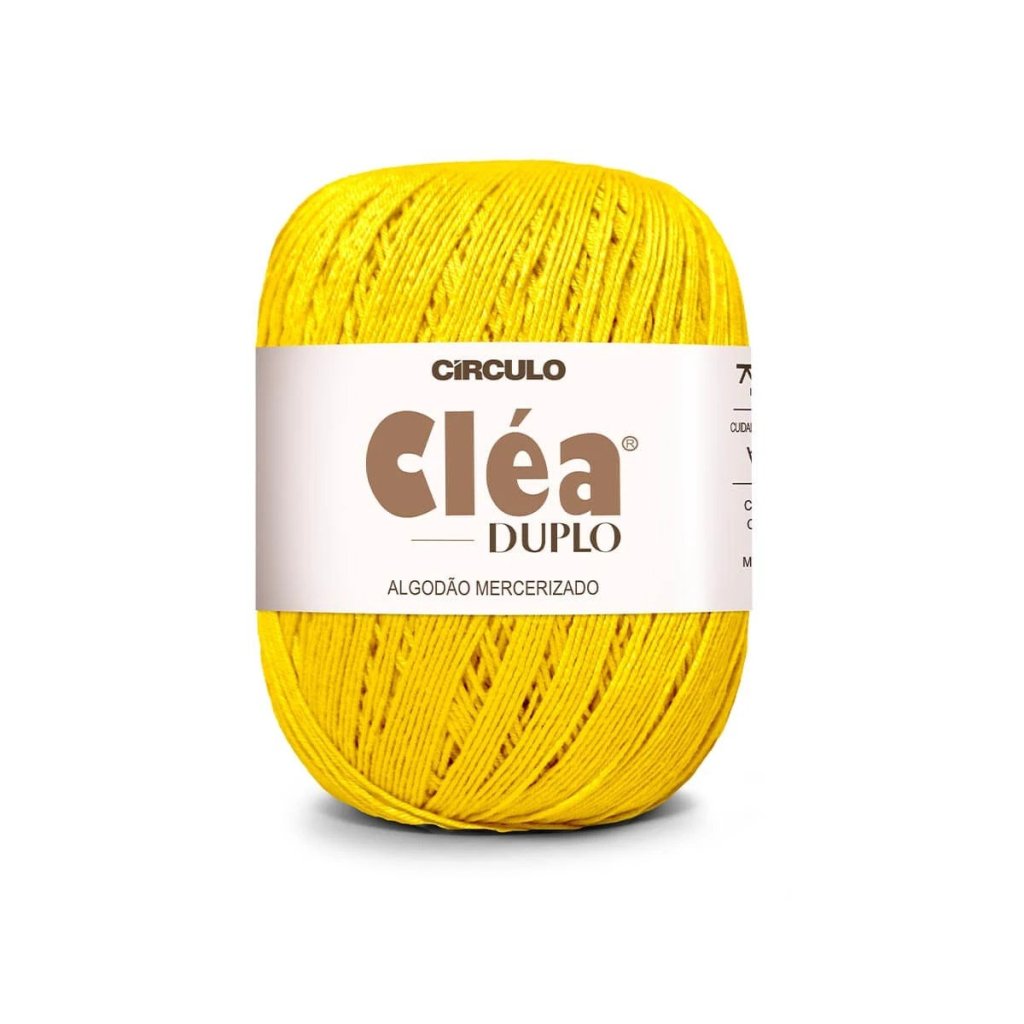  Linha Cléa Duplo Cor1289-CANÁRIO Circulo 508mt