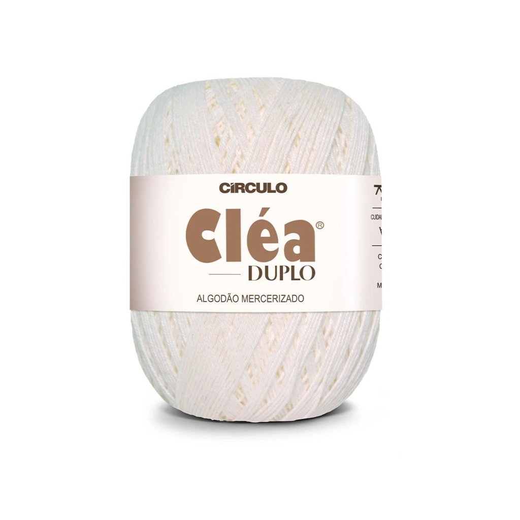  Linha Cléa Duplo Cor8001-BRANCO Circulo 508mt