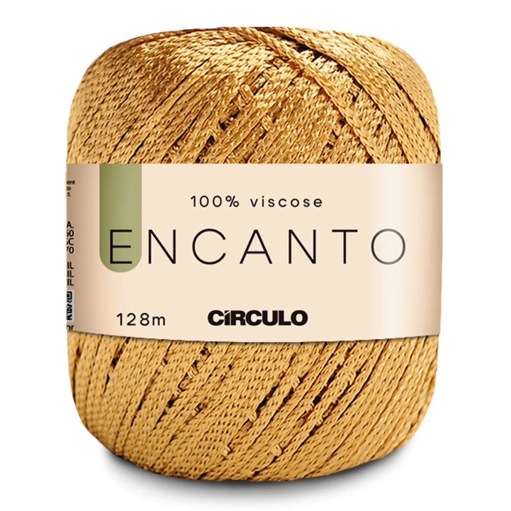 Linha Encanto Circulo Cor7577-OURO 128mt
