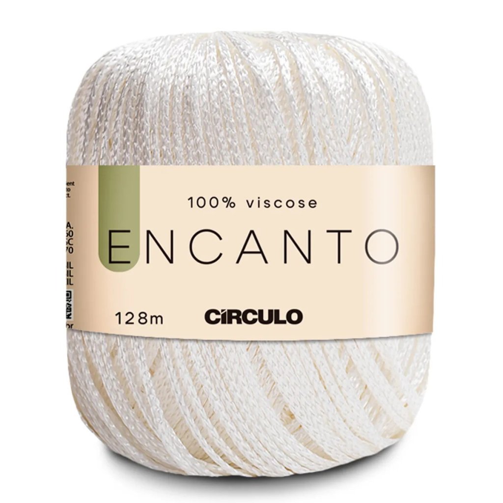 Linha Encanto Circulo Cor8176-OFF WHITE 128mt