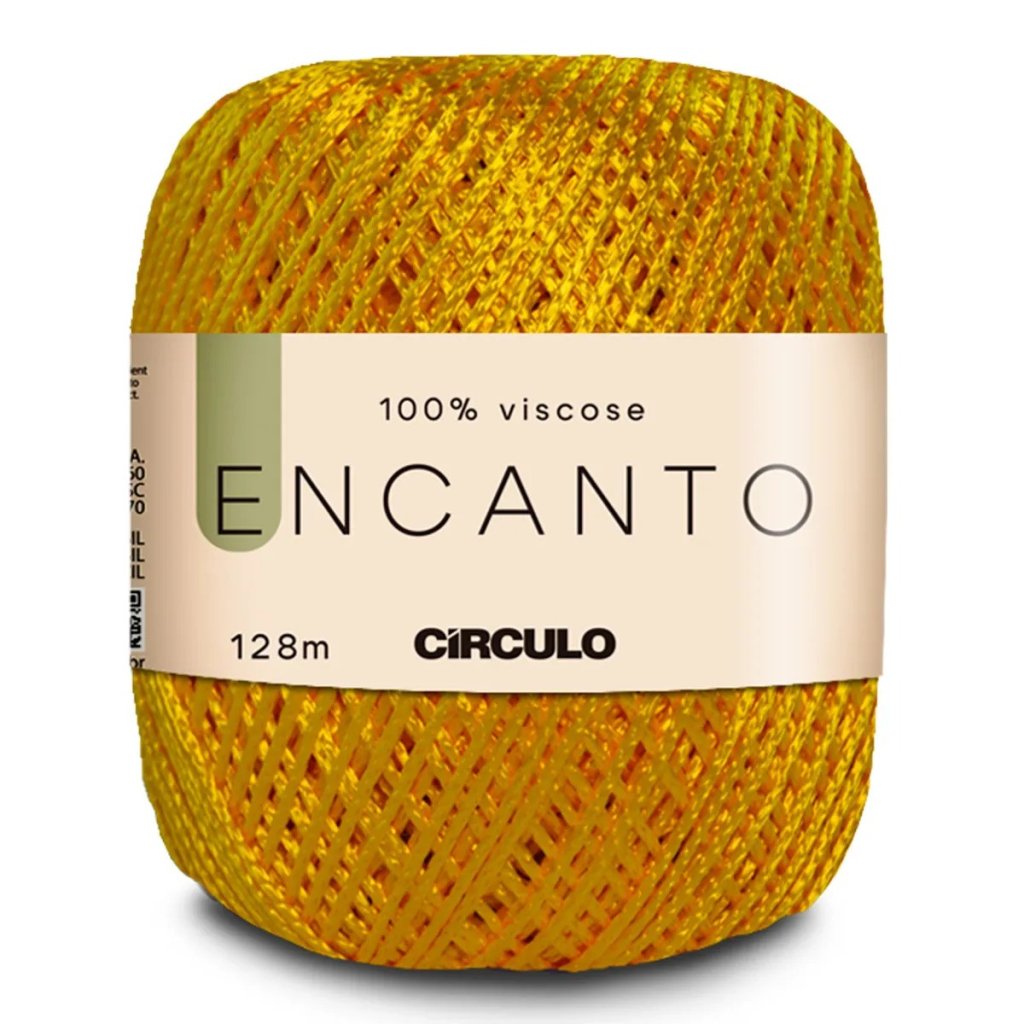 Linha Encanto Circulo Cor1013-CAPIM DOURADO 128mt
