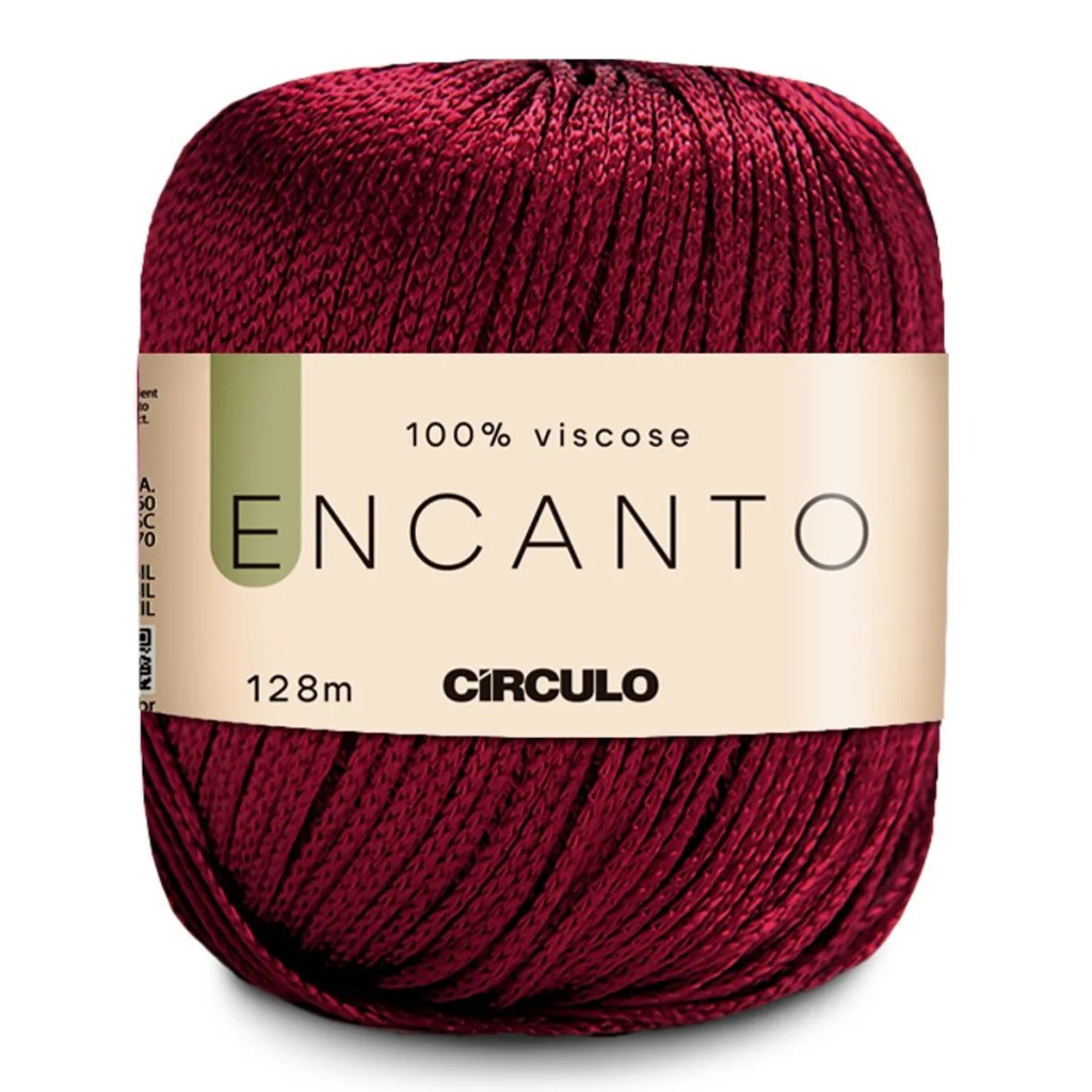 Linha Encanto Circulo Cor3794-BORDÔ 128mt