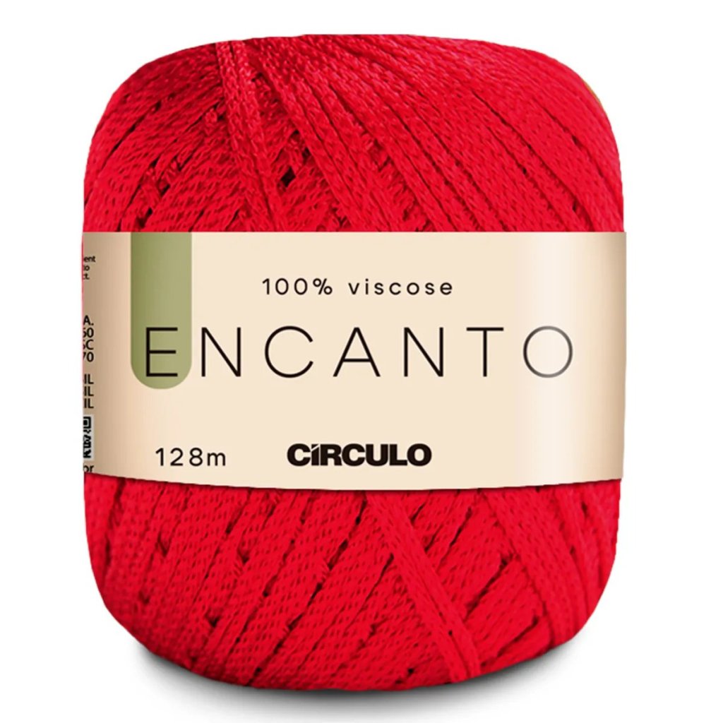 Linha Encanto Circulo Cor3528-CARMIM 128mt