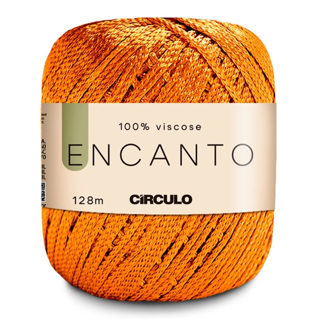 Linha Encanto Circulo Cor4131-DARK CHEDDAR 128mt