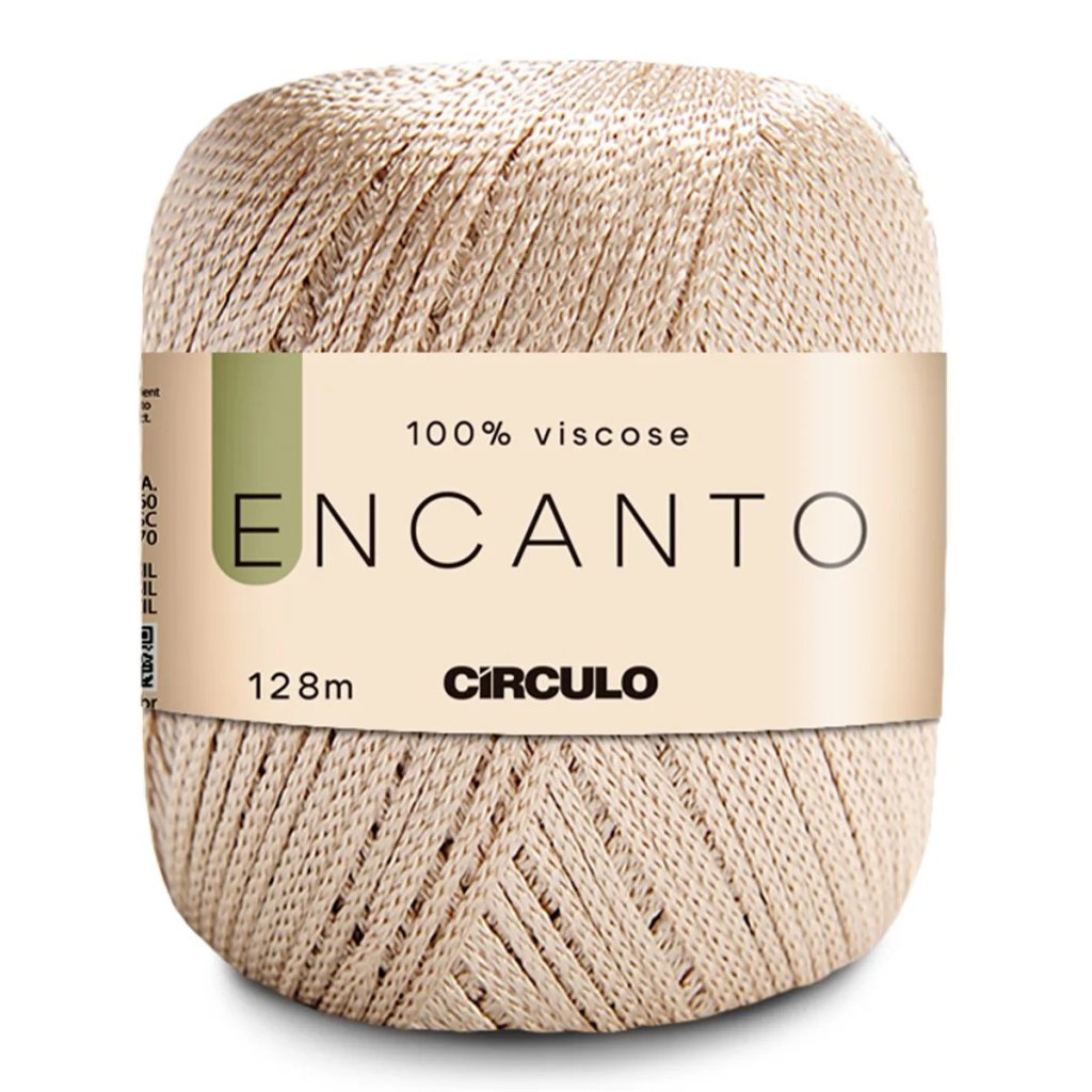Linha Encanto Circulo Cor7650-AMENDOA 128mt