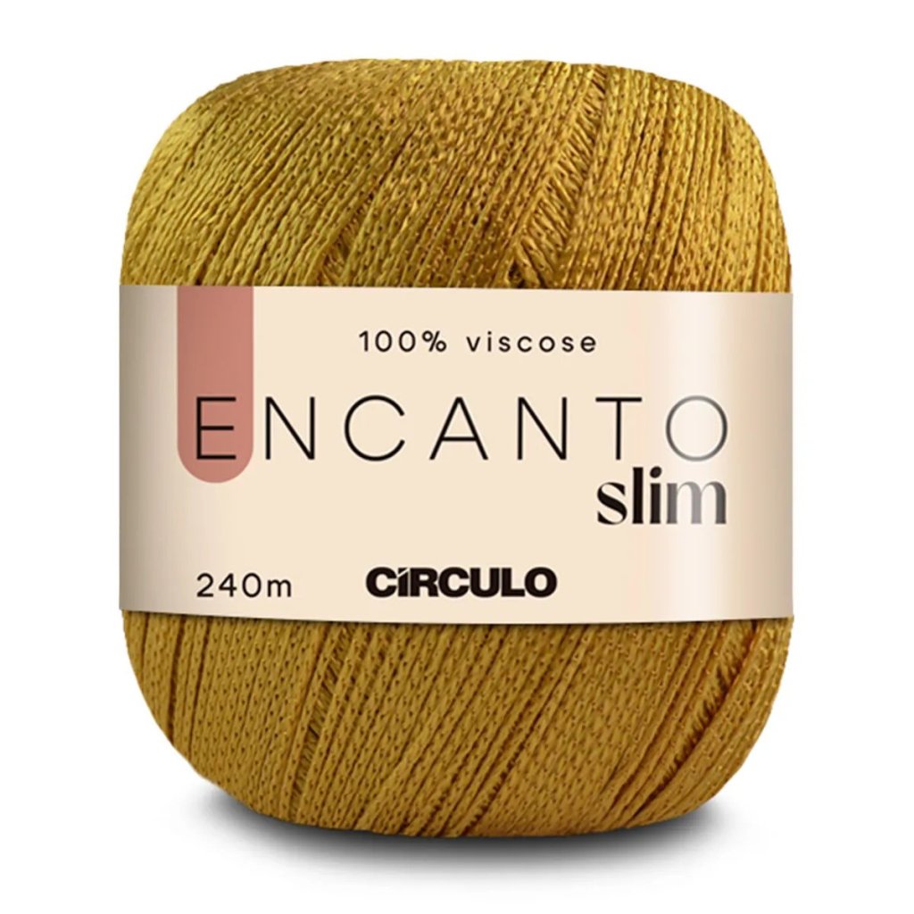 Linha Encanto Slim Circulo Cor1013-CAPIM DOURADO 128mt