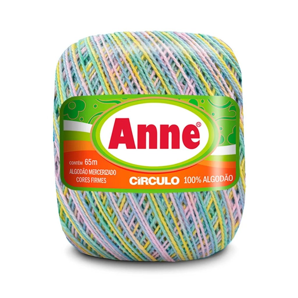 Linha Anne Mescla Circulo 9337-MARSHMALLOW 65mt