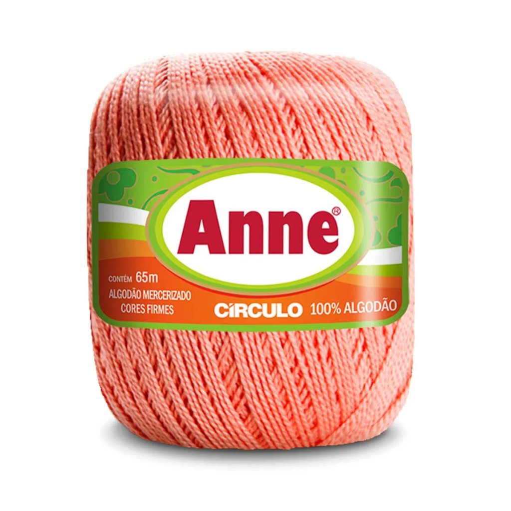 Linha Anne Circulo 4514-PESSEGO 65mt