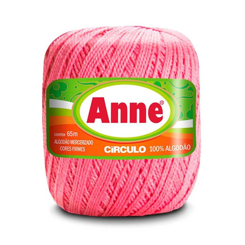 Linha Anne Circulo 3048-FLAMINGO 65mt