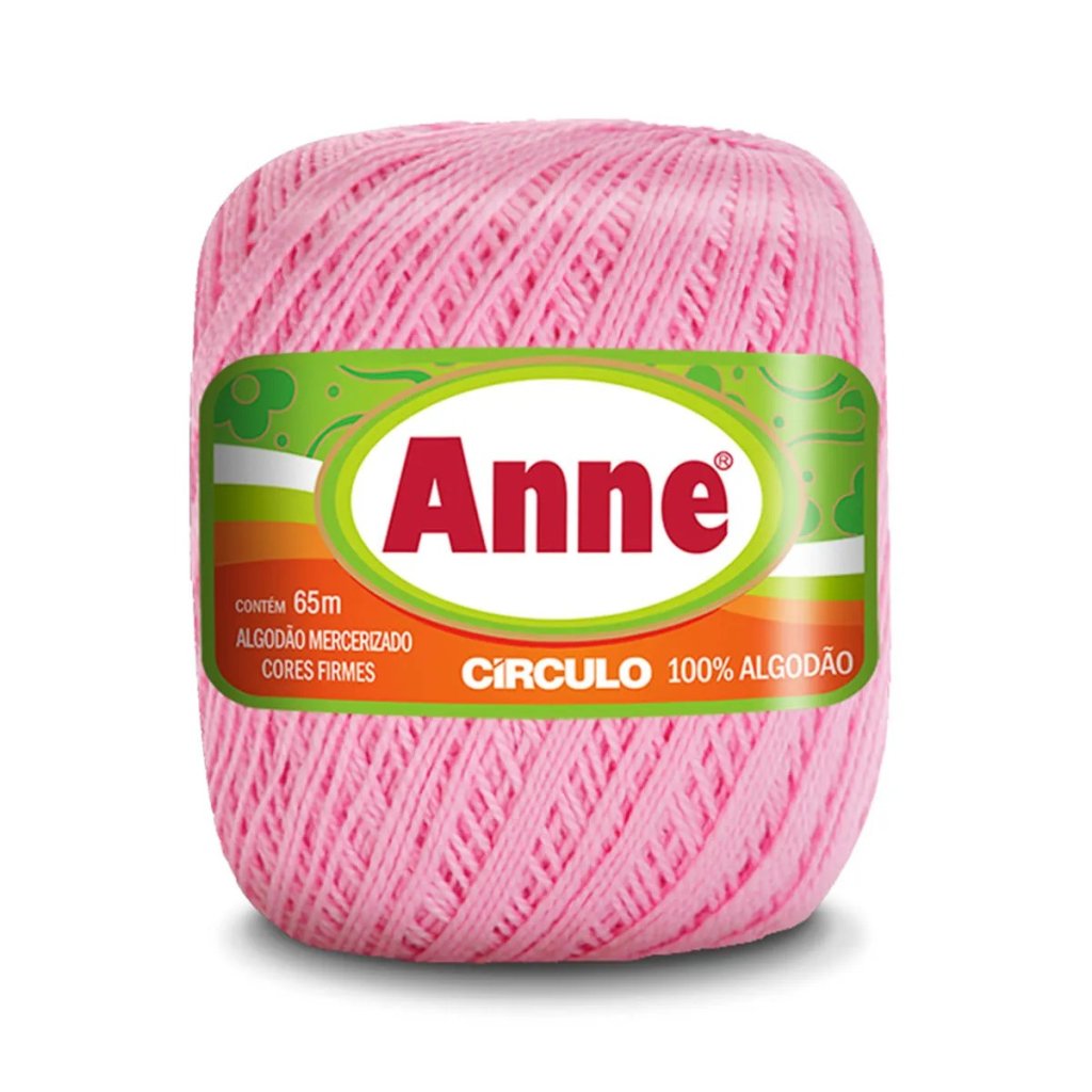 Linha Anne Circulo 3526-ROSA CANDY 65mt