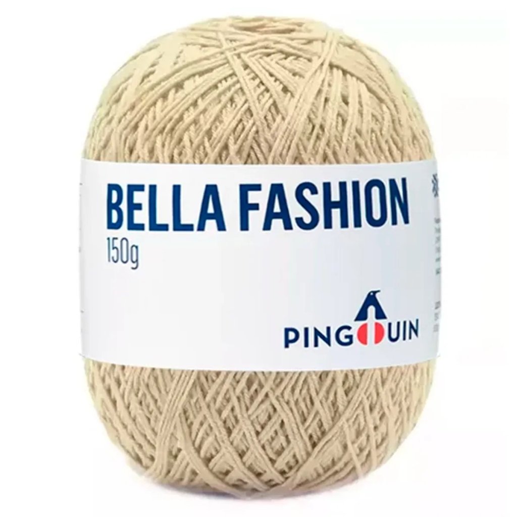 Linha Bella Fashion Cor9748-CLEAR SAND Pingouin 150g 508mt