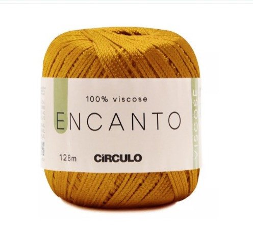 Linha Encanto Circulo Cor7122-OURO LIQUIDO 128mt