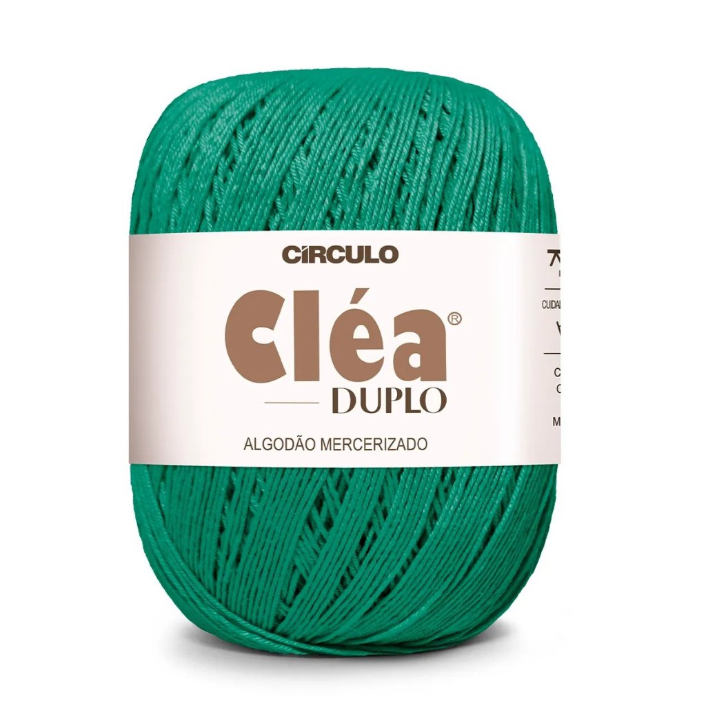 Linha Cléa Duplo Cor5363-ESMERALDA Circulo 508mt
