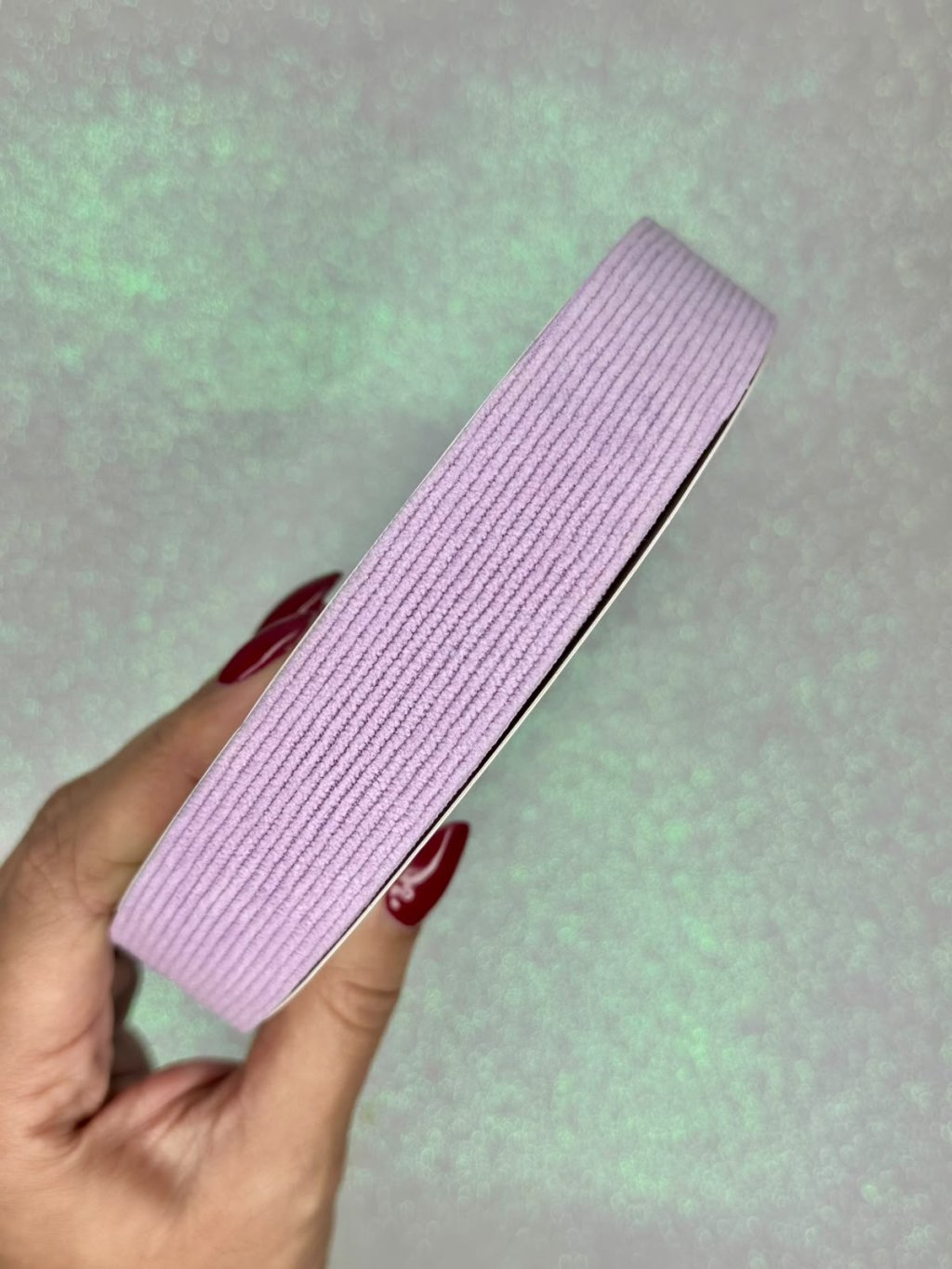 Fita Veludo Cotelê n°5 Mili 25mm 430-LAVANDA 03mt