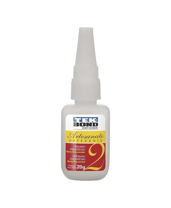 Cola Instântanea Artesanato n°2 Tekbond 20g