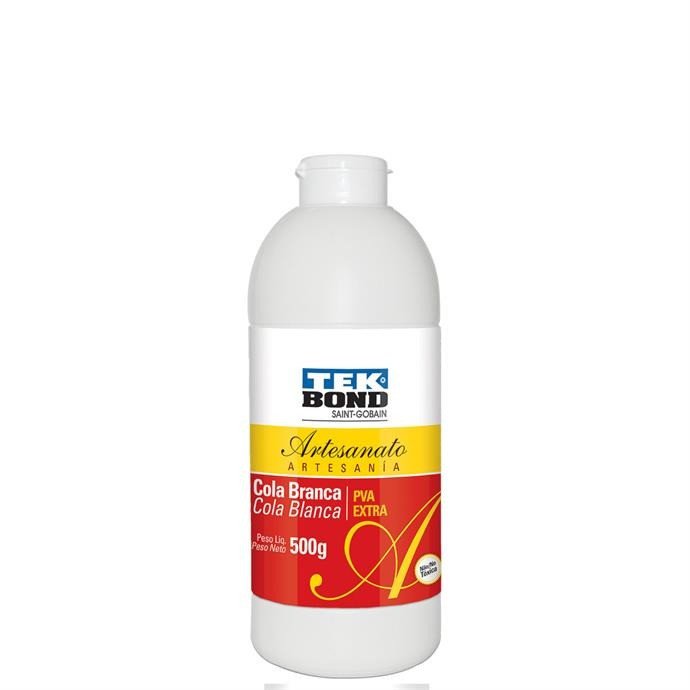 Cola Branca PVA Artesanato Tekbond 500g