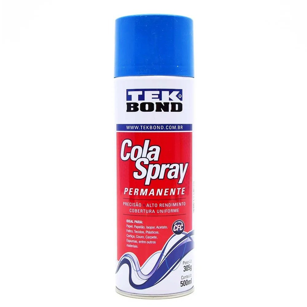Cola Spray Permanente Tekbond 305g/500ml