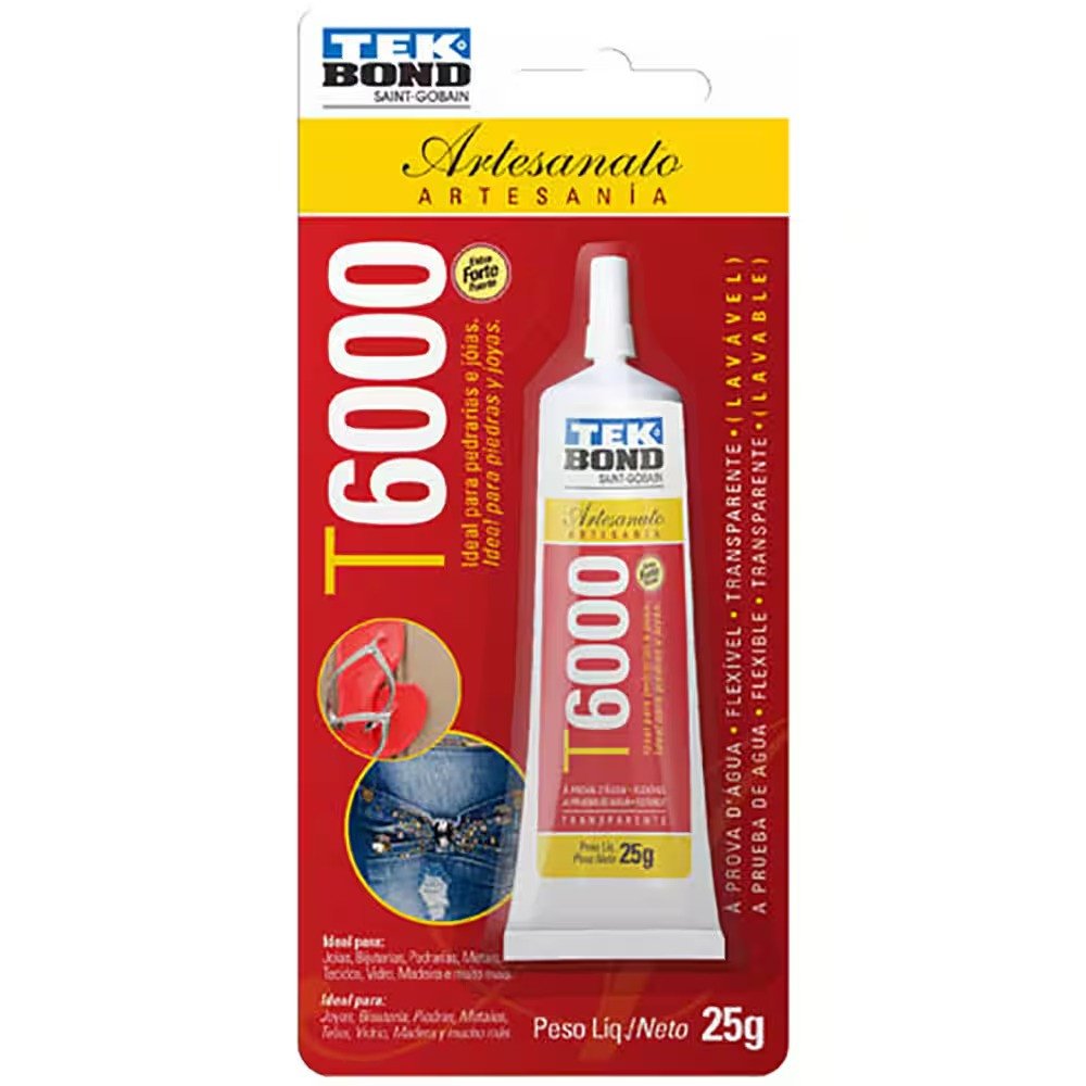 Cola Artesanato T6000 Artesanato 25g