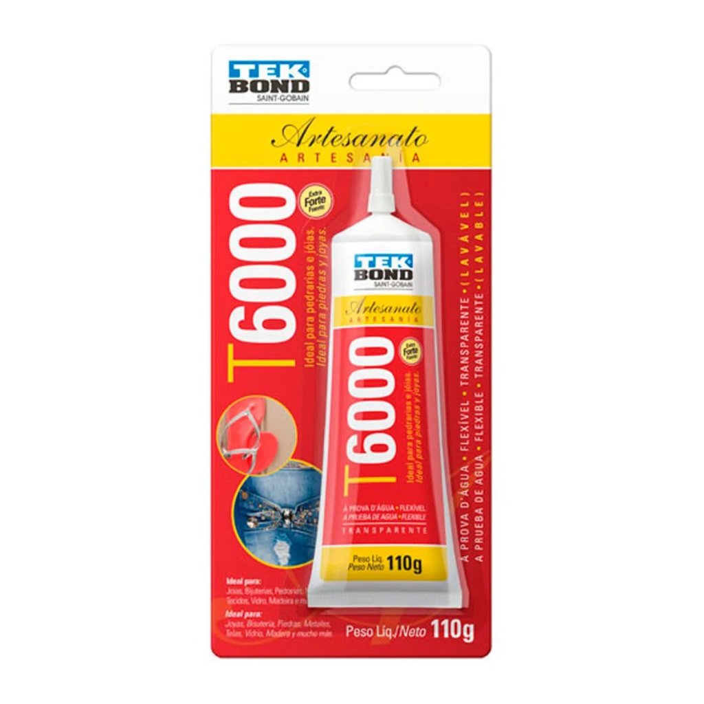 Cola Artesanato T6000 Artesanato Tekbond 110g