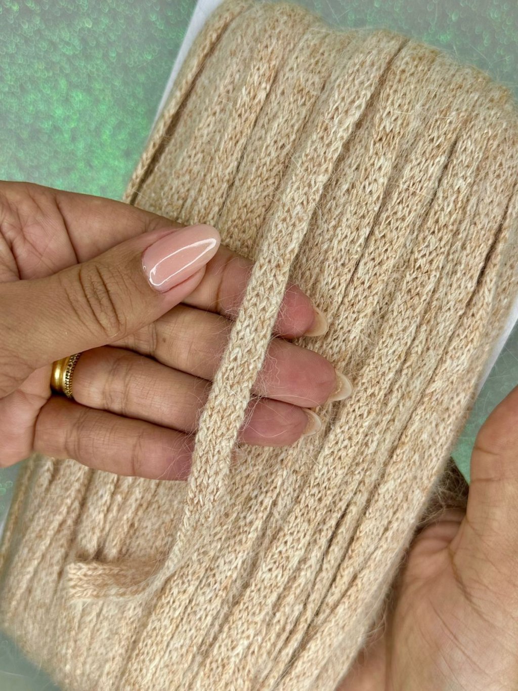 Fita Felpuda Mili Ref:33735 BEGE 10mm 02mt