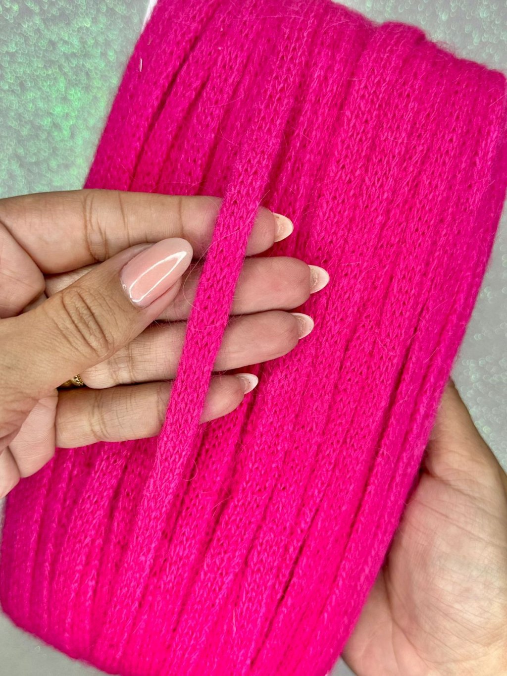 Fita Felpuda Mili Ref:33735 PINK 10mm 02mt