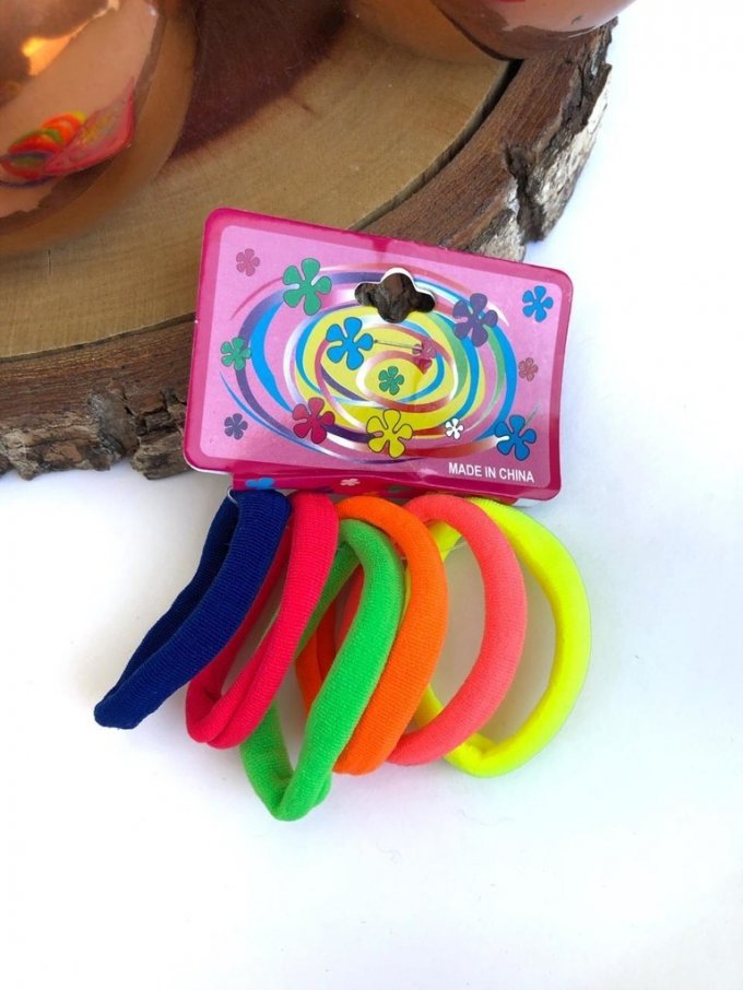 Elástico para cabelo SQ Ref:SQ-3311 COLOR NEON 06UND