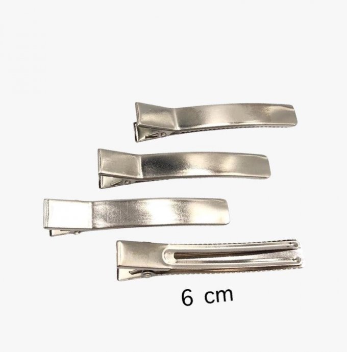 Bico pato Prata 6cm 2 Garras YAMA