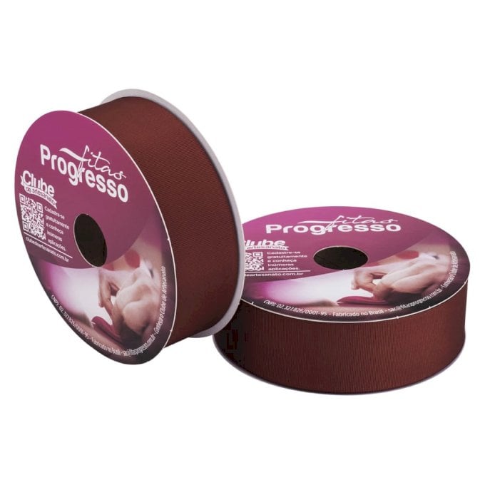 PROMOÇÃO Fita Gorgurão Progresso Tradicional cor1383-TERRA GP009 38mm 10mt