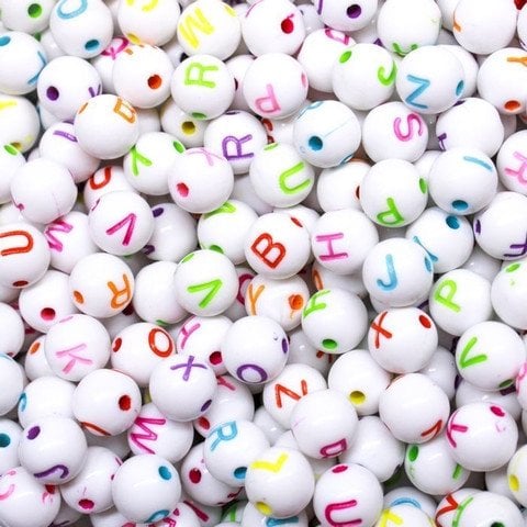 Bola Letra n°8 BRANCO/COLOR Limport