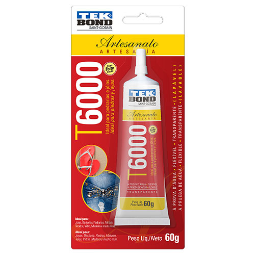 Cola Artesanato T6000 Artesanato TekBond 60g
