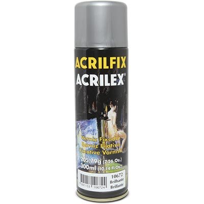 Verniz Fixador Acrilfix BRILHANTE Acrilex 300ML