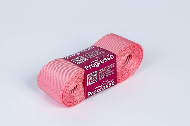 PROMOÇÃO Fita Gorgurão Progresso Tradicional cor009-ROSA PÉTALA GP009 38mm 