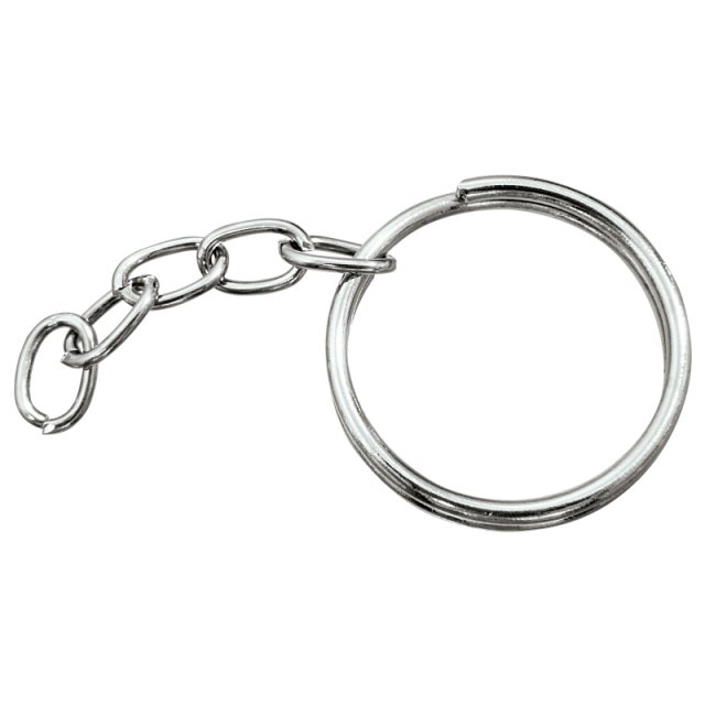 Argola Chaveiro Grossa com corrente Nybc 24mm