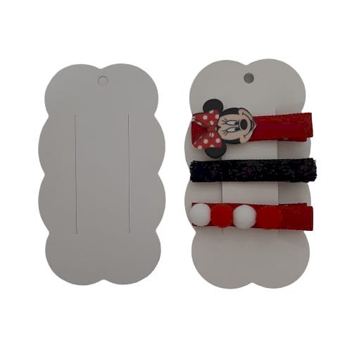 Papeleta para laços NUVEM G BRANCA 100und