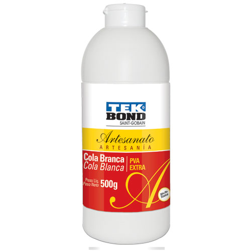 Cola Branca PVA Artesanato Tekbond 500g