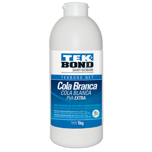 Cola Branca PVA Extra Tekbond 1kg