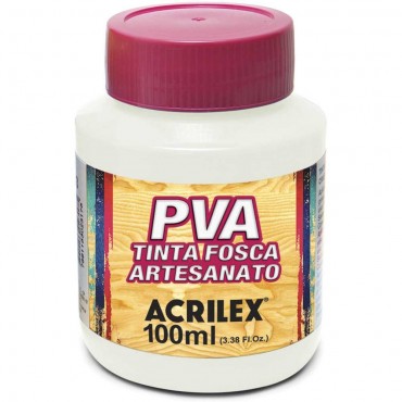 Tinta Pva Artesanato 519-BRANCO Acrilex