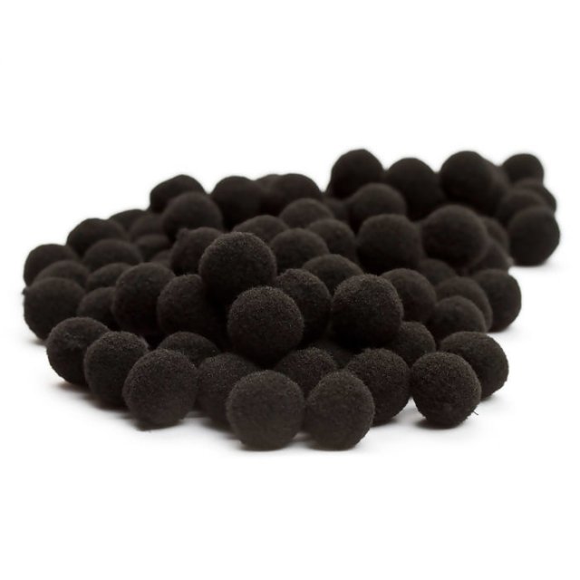 Pompom NYBC Cor310-Preto 14mm 100und