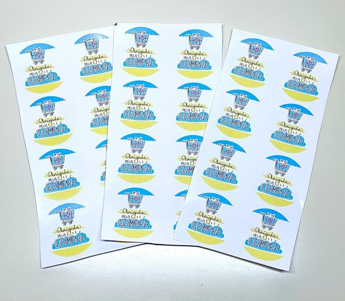 Adesivo Vinil Redondo 