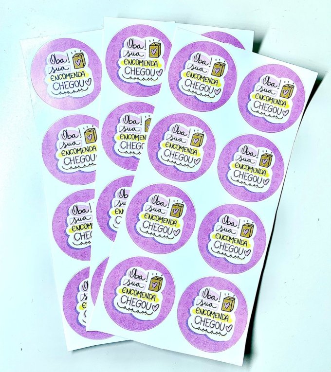 Adesivo Vinil Redondo 