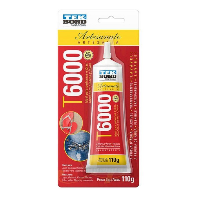 Cola Artesanato T6000 Artesanato Tekbond 110g